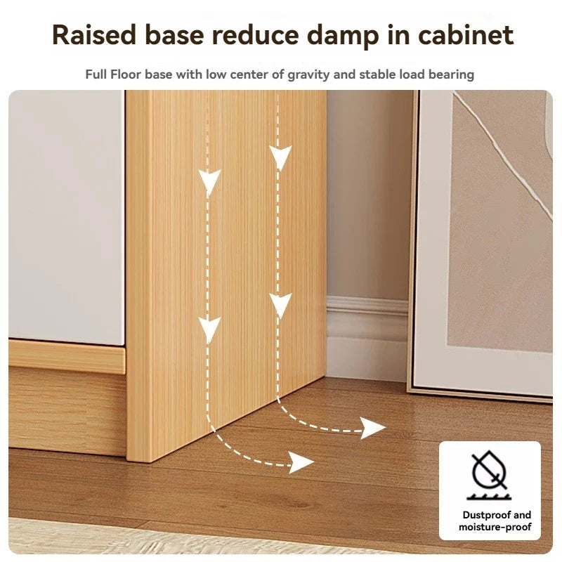 Floor-to-Ceiling Bookshelf | Multi-layer Storage Display Cabinet
