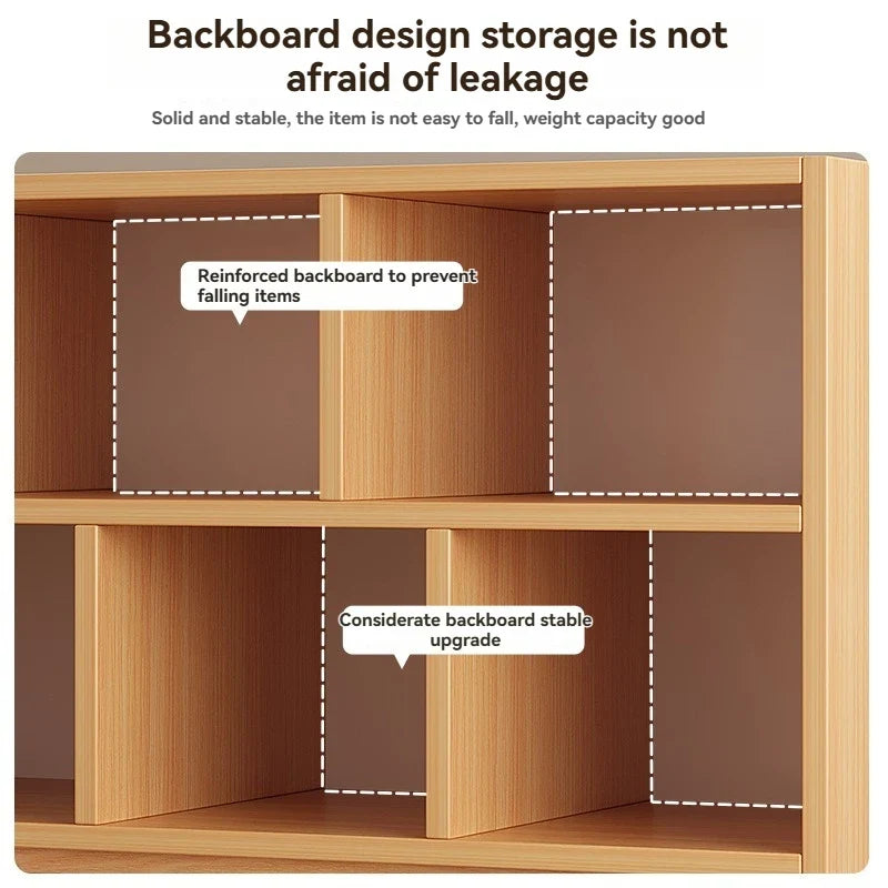 Floor-to-Ceiling Bookshelf | Multi-layer Storage Display Cabinet