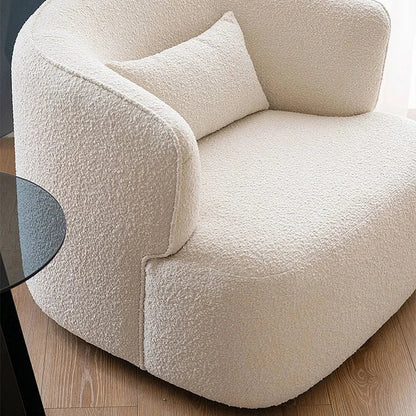French Aesthetic Upholstered Sofa | Elegant Luxury Living Room Couch